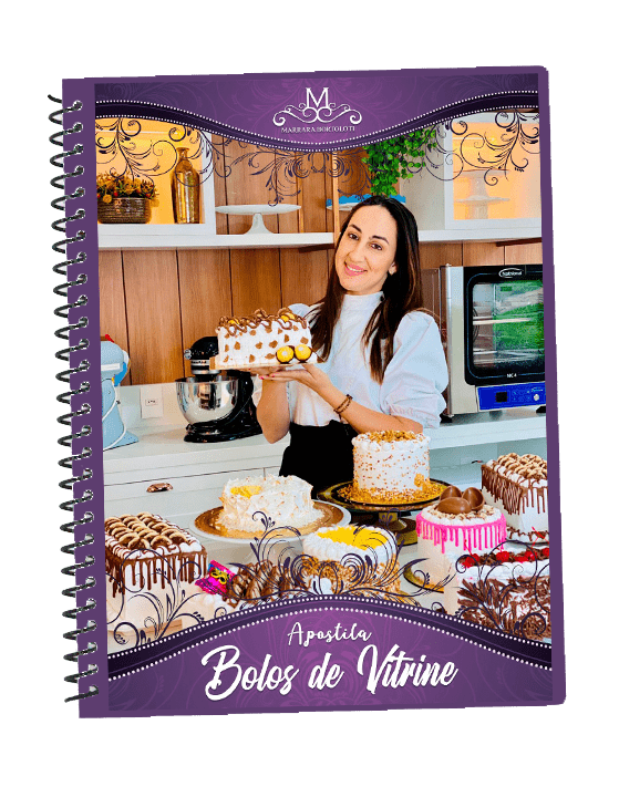 Curso Chef Marrara Bortoloti - Ebook Bolos de Vitrine + Sobremesas que Vendem!